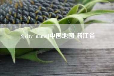黑河中国地图 浙江省