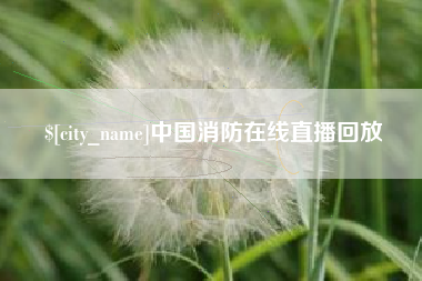 黑河中国消防在线直播回放