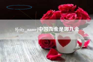 黑河中国九金是哪九金