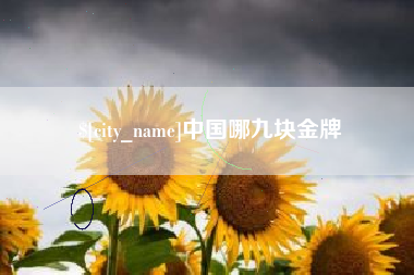 黑河中国哪九块金牌