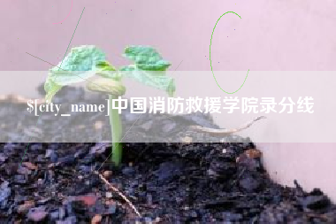 黑河中国消防救援学院录分线