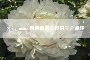 黑河河南消防学校招生分数线