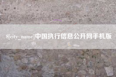 黑河中国执行信息公开网手机版