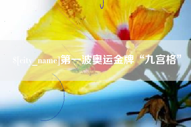 黑河第一波奥运金牌“九宫格”