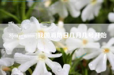 黑河我国消防日几月几号开始
