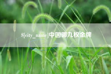 黑河中国哪九枚金牌