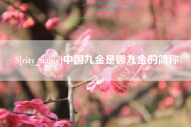黑河中国九金是哪九金的简称