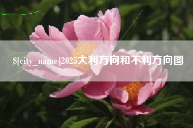 黑河2025大利方向和不利方向图