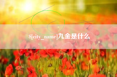 黑河九金是什么