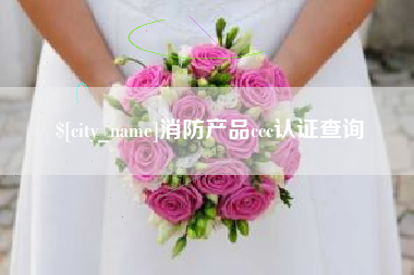 黑河消防产品ccc认证查询