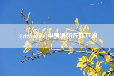 黑河中国消防在线查询